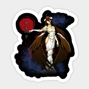 Shalltear's Elegance Overlords Anime Shirts for Elegance Lovers Sticker